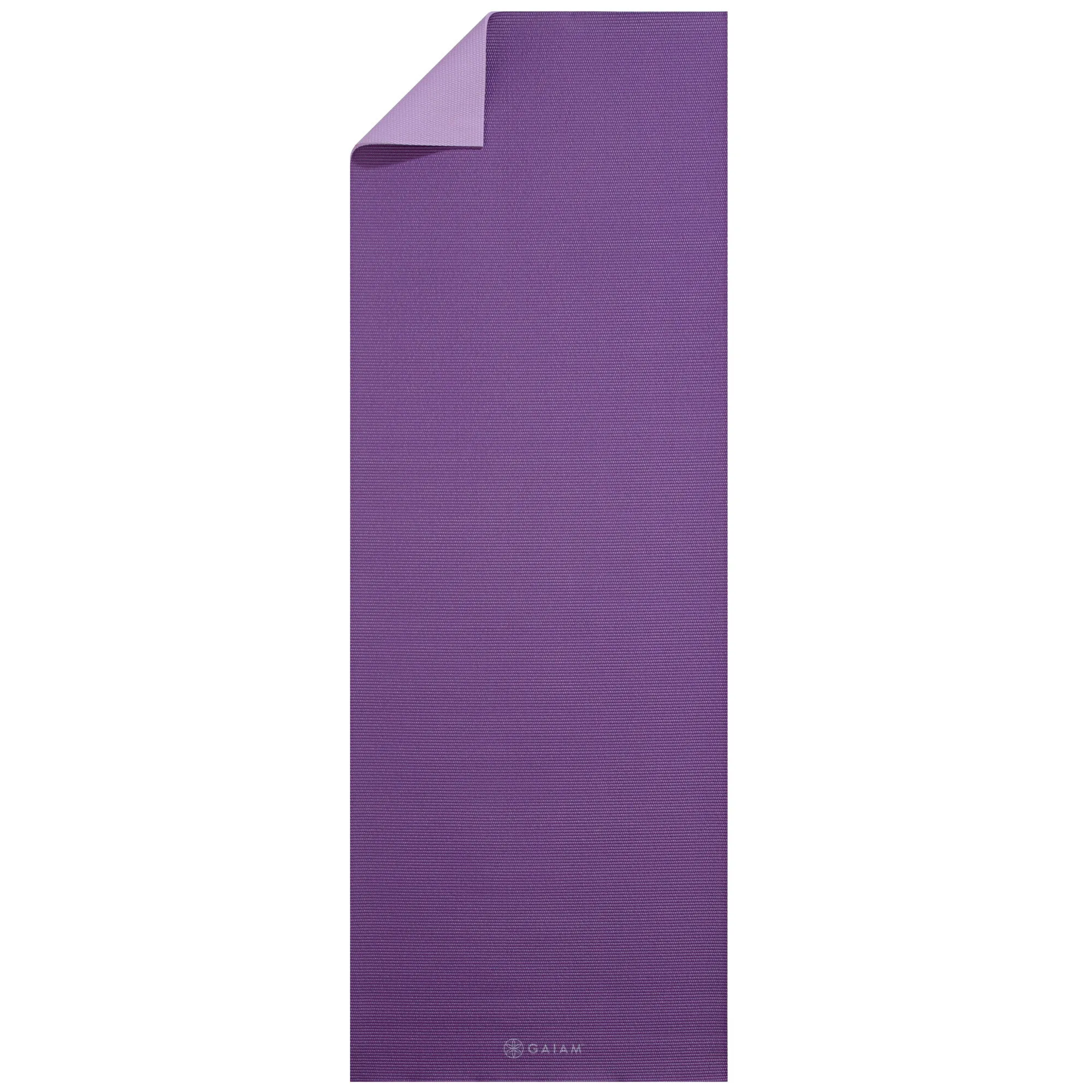 2-Color Reversible Yoga Mat (6mm)