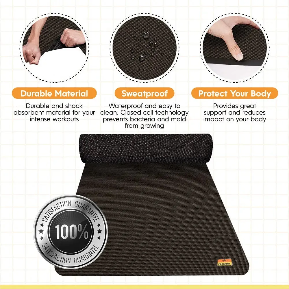 6' x 4' x 8mm Yoga Mat - (24 Square Feet)