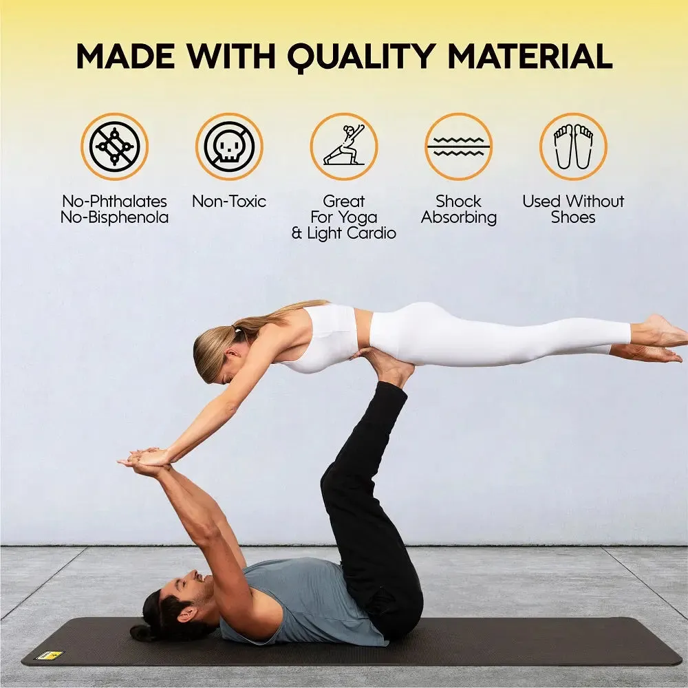 6' x 4' x 8mm Yoga Mat - (24 Square Feet)