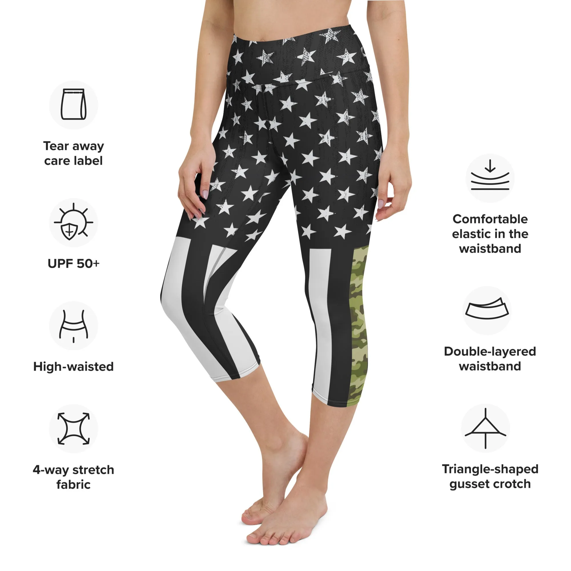 Armed Forces Yoga Capris