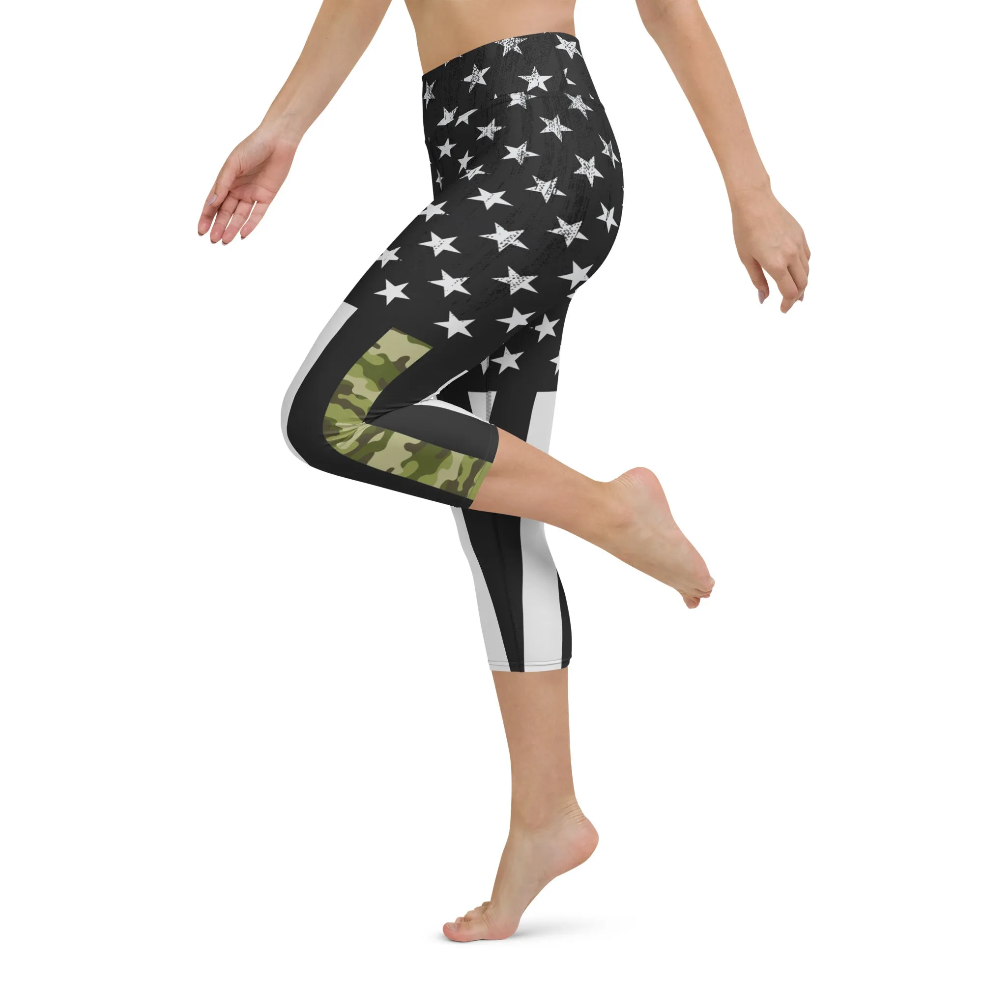 Armed Forces Yoga Capris