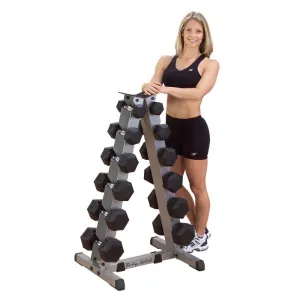 Body Solid 2 Tier Vertical Dumbell Rack