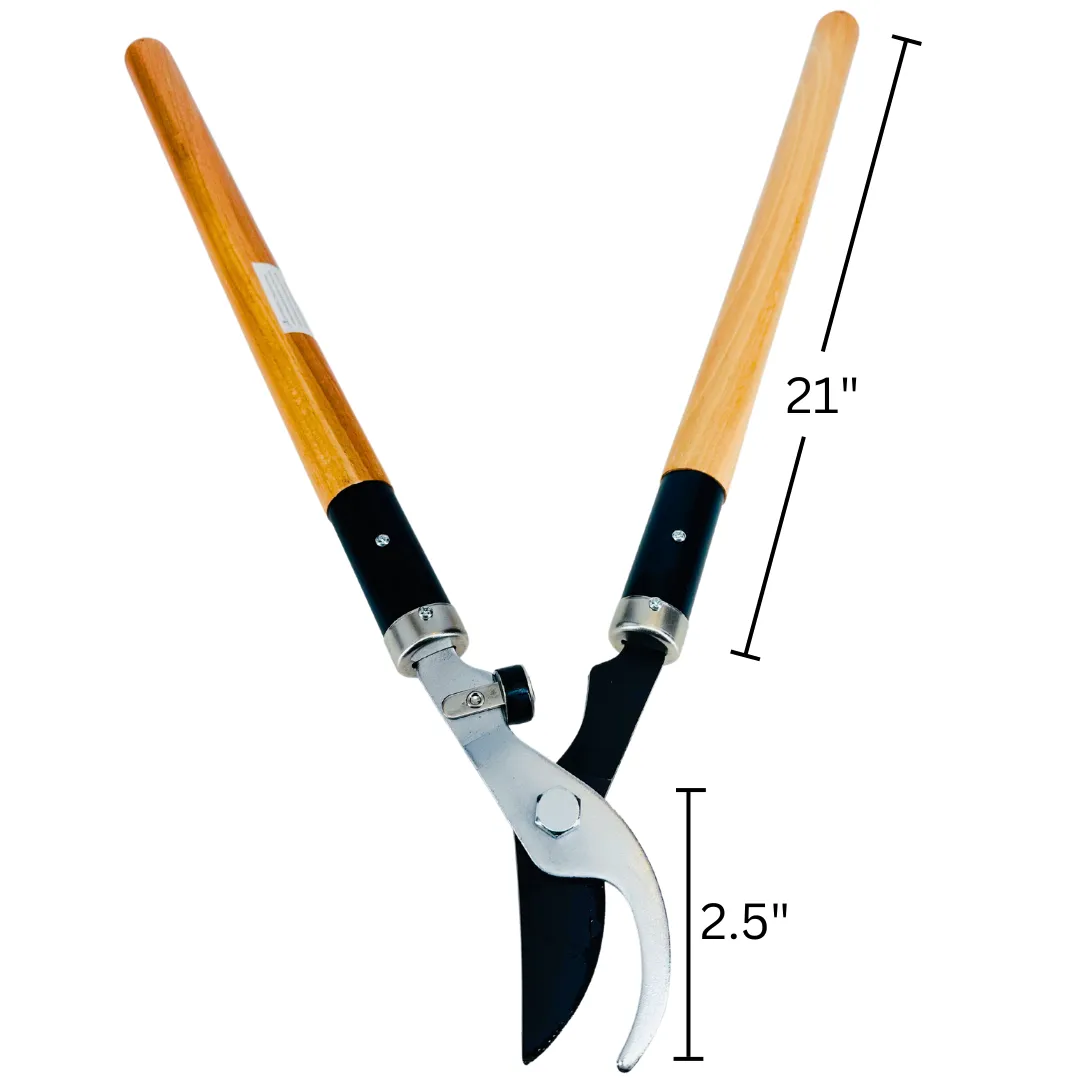 Classic Lopping Shears with Wooden Handle