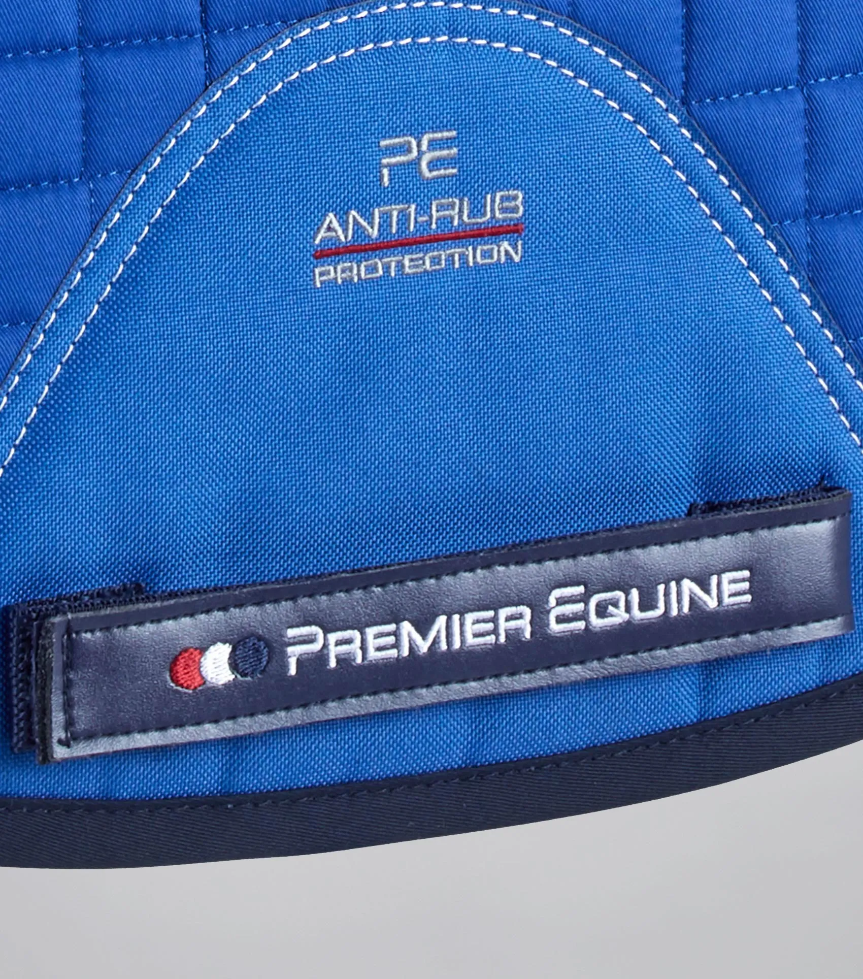 Close Contact European Cotton Saddle Pad - GP/Jump Square Royal Blue