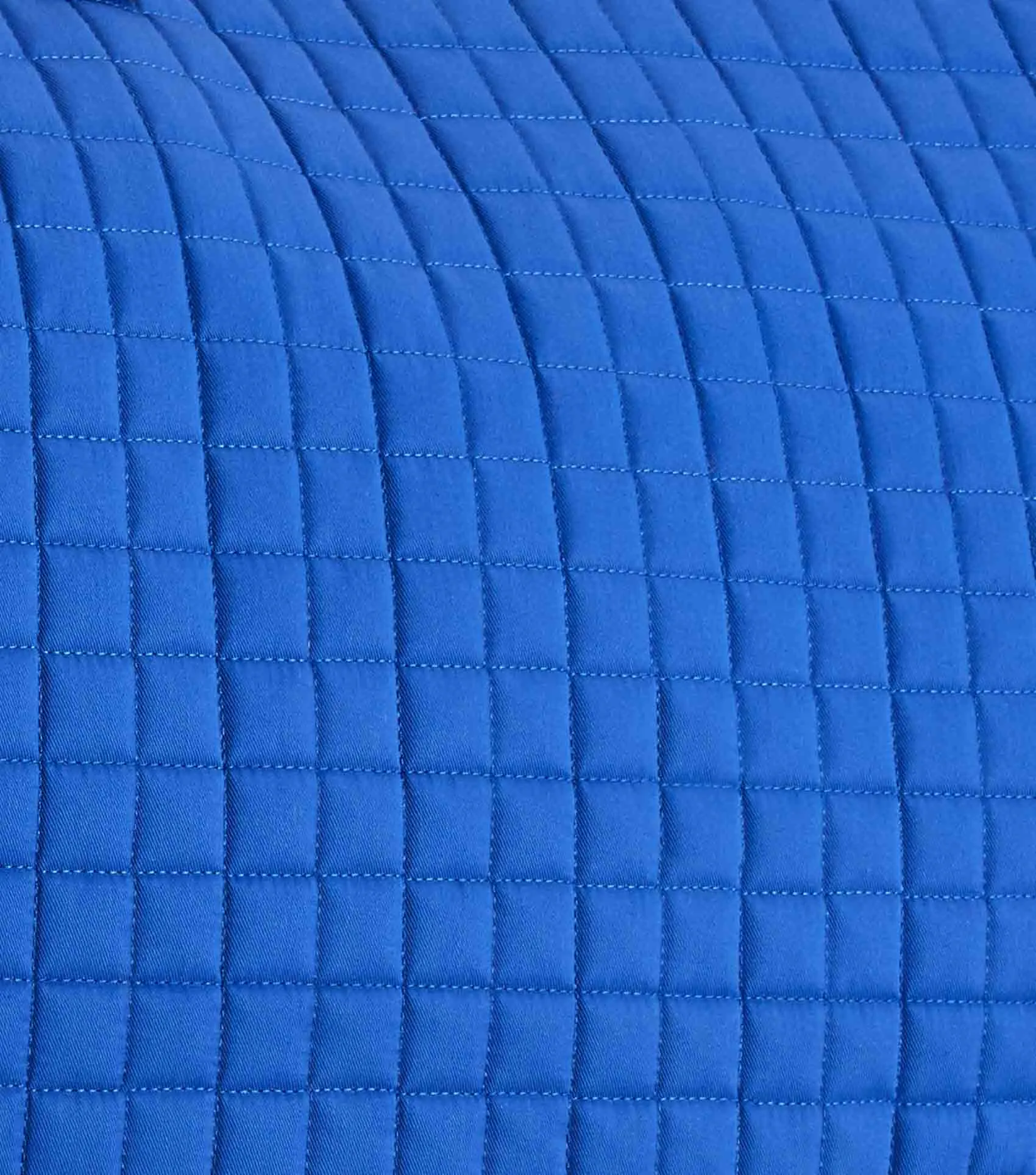 Close Contact European Cotton Saddle Pad - GP/Jump Square Royal Blue