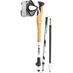 Compact trekking poles Crosstrail Fx Superlite LEKI, white/black