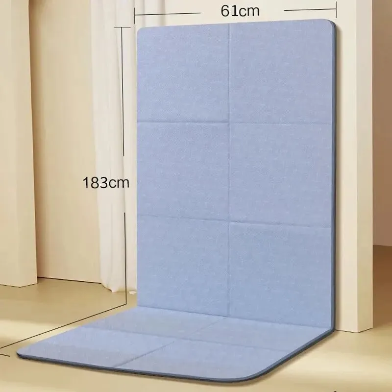 Eco-Friendly Double-Sided Foldable Yoga Mat - Non-Slip & Portable