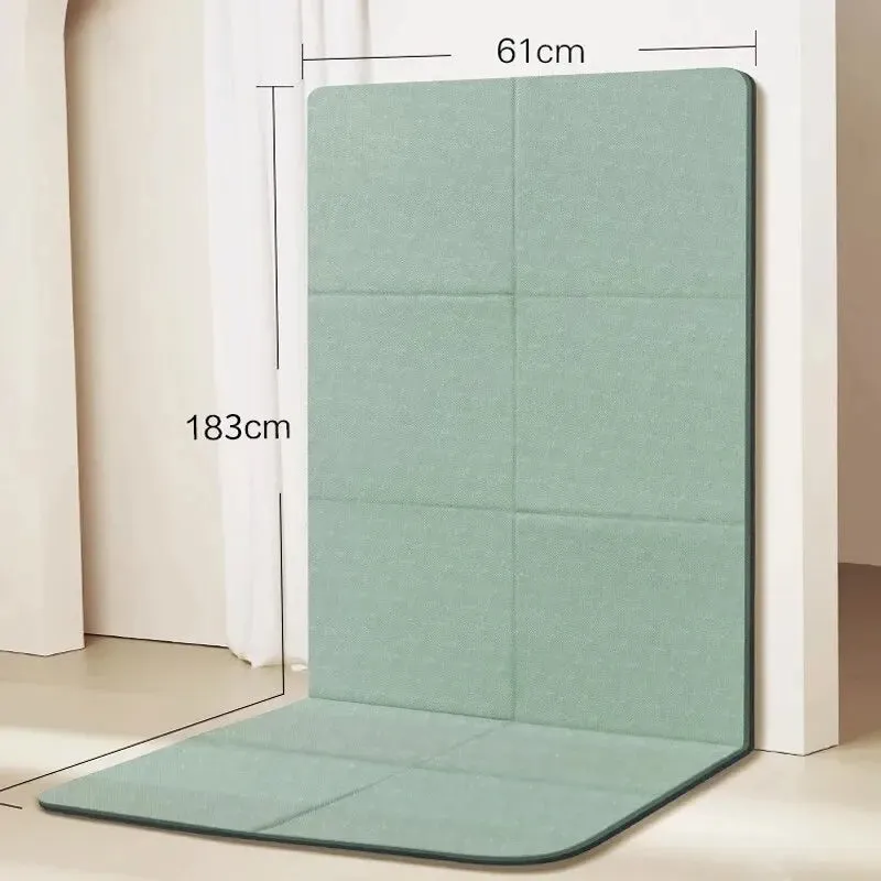 Eco-Friendly Double-Sided Foldable Yoga Mat - Non-Slip & Portable