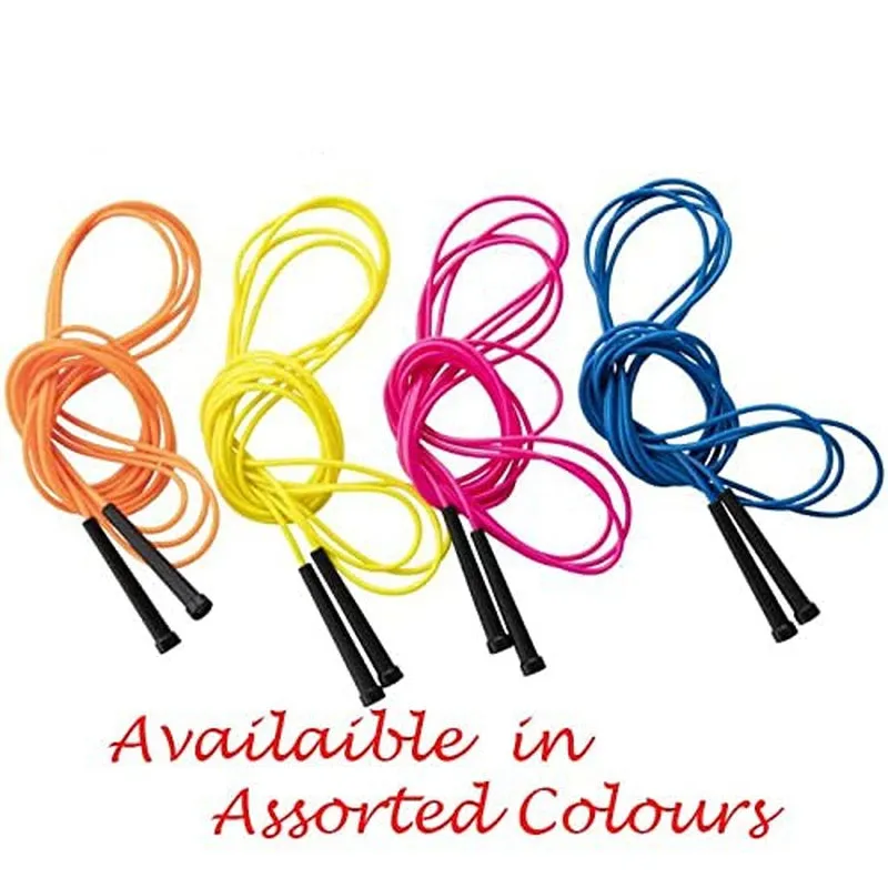 Fitfix Skipping Rope - All Ages | (Adjustable Speed Rope) - Assorted Colors