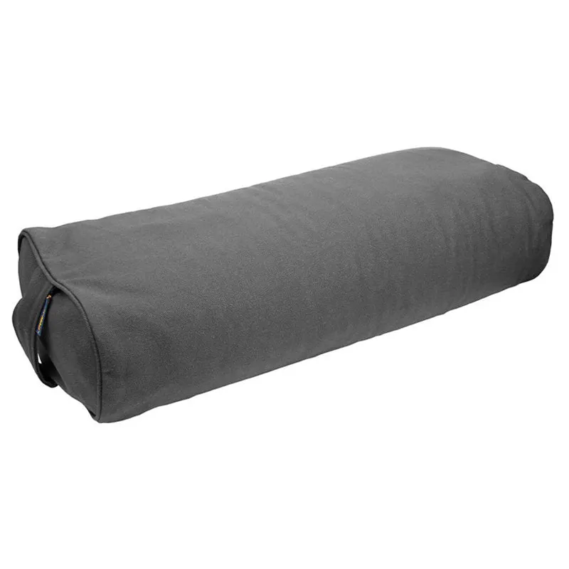 Fitness Mad Rectangular Buckwheat Bolster | Grey