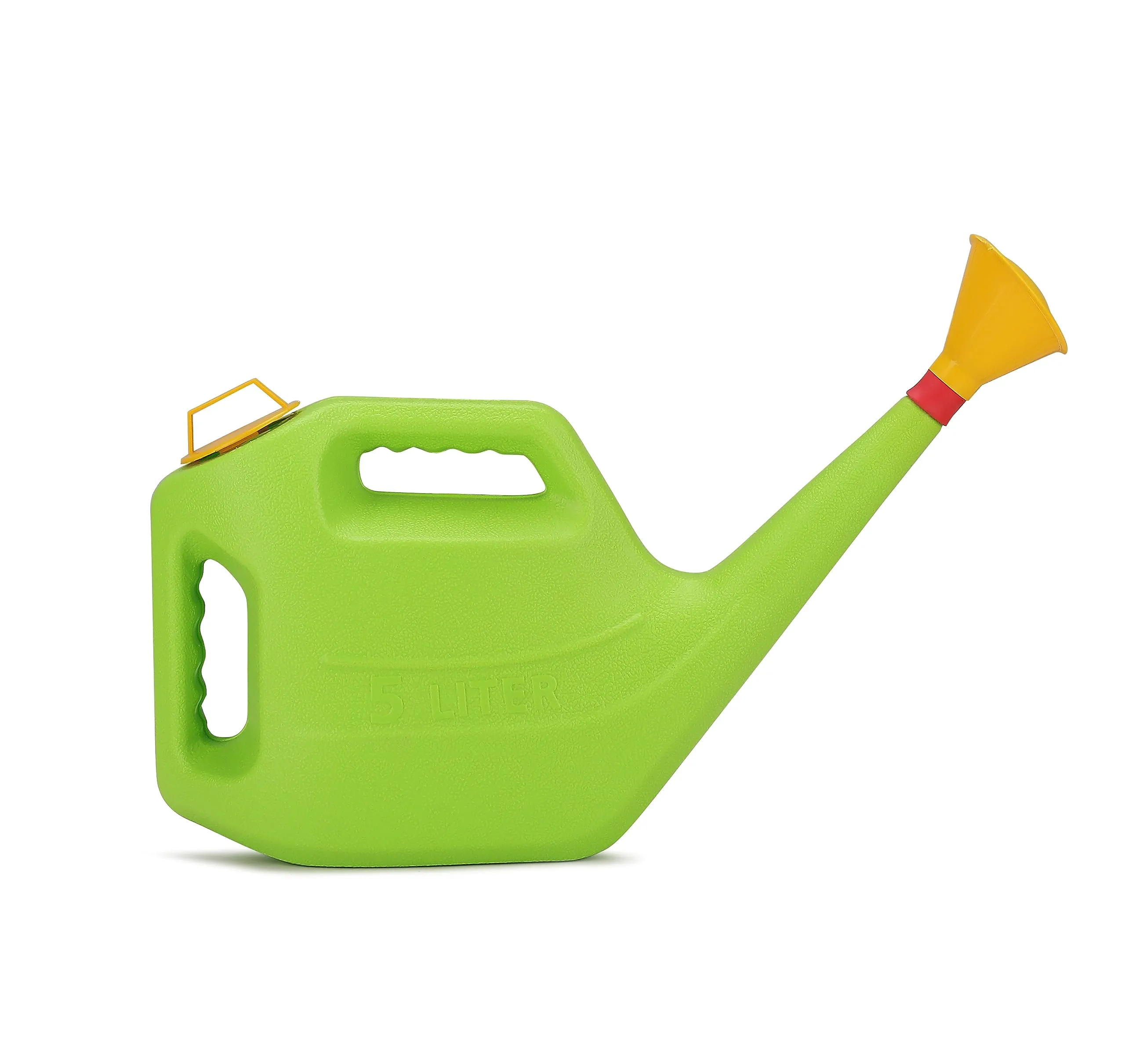 GTB Watering Can (5L) | Plastic Green Water Can with Sprayer for Plants/Garden | Indoor Outdoor Watering Shower Can | Sprinkler for Plants | Watering Hand Bottles for Garden | Water Spray Can