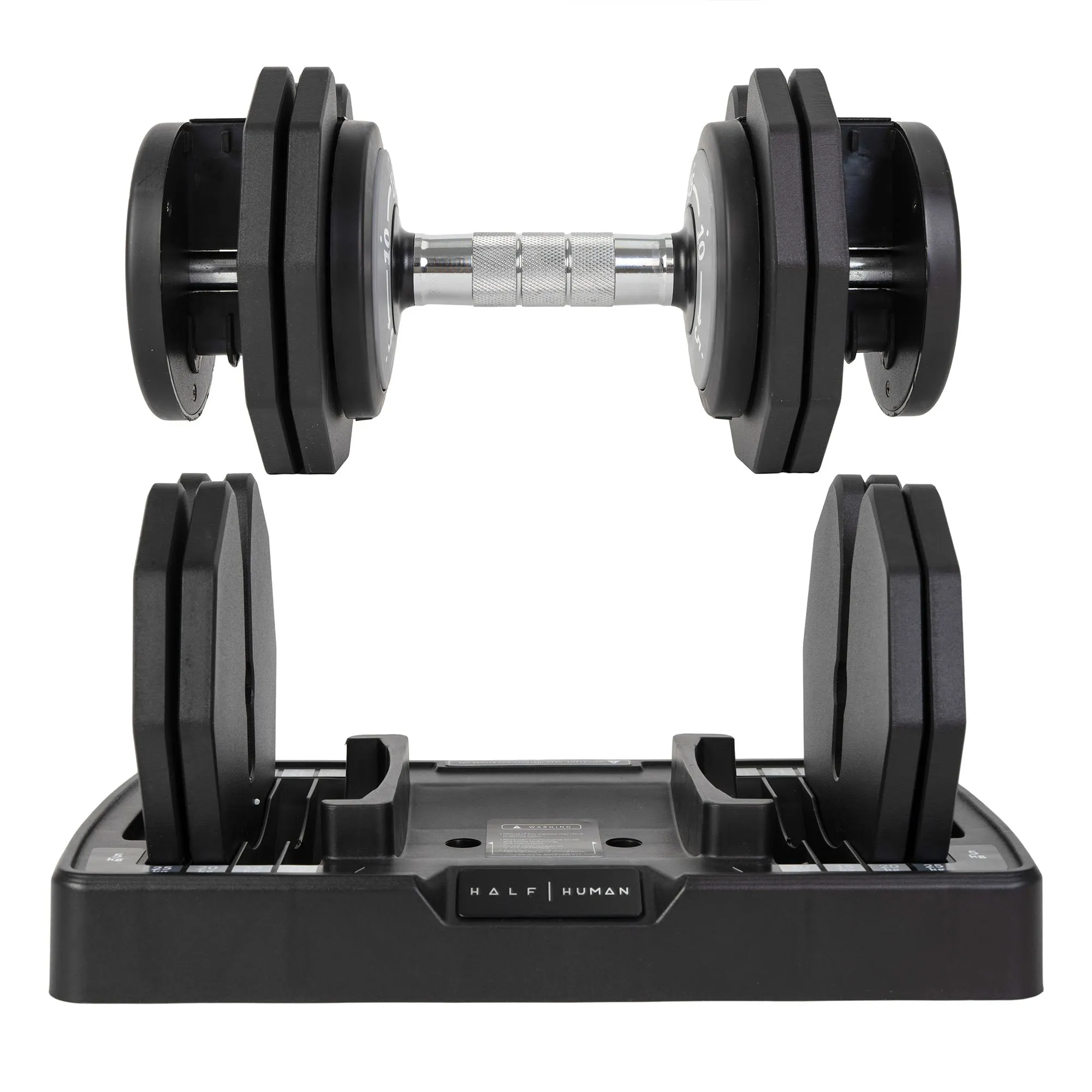 Half Human 25kg Adjustable Dumbbell Set