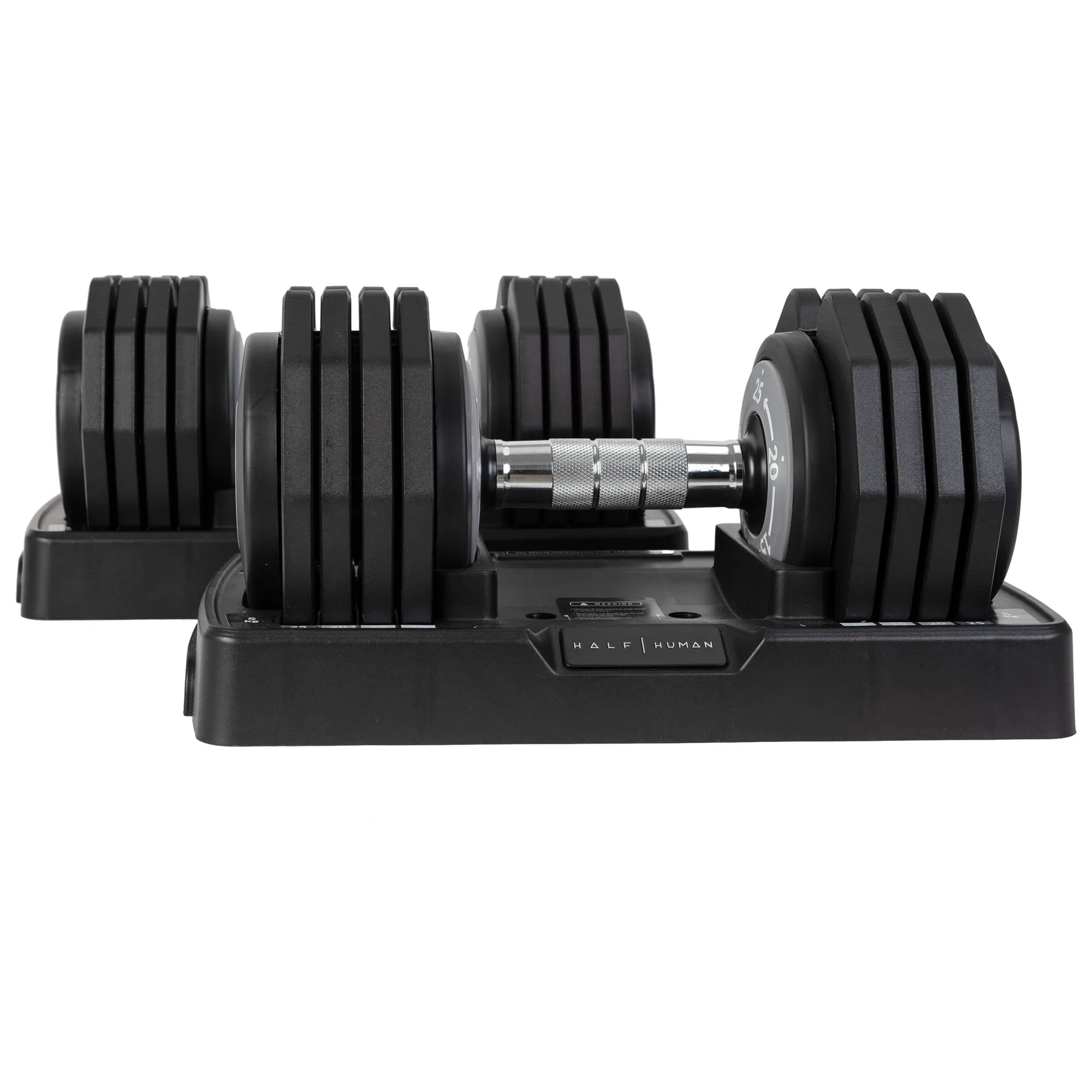 Half Human 25kg Adjustable Dumbbell Set