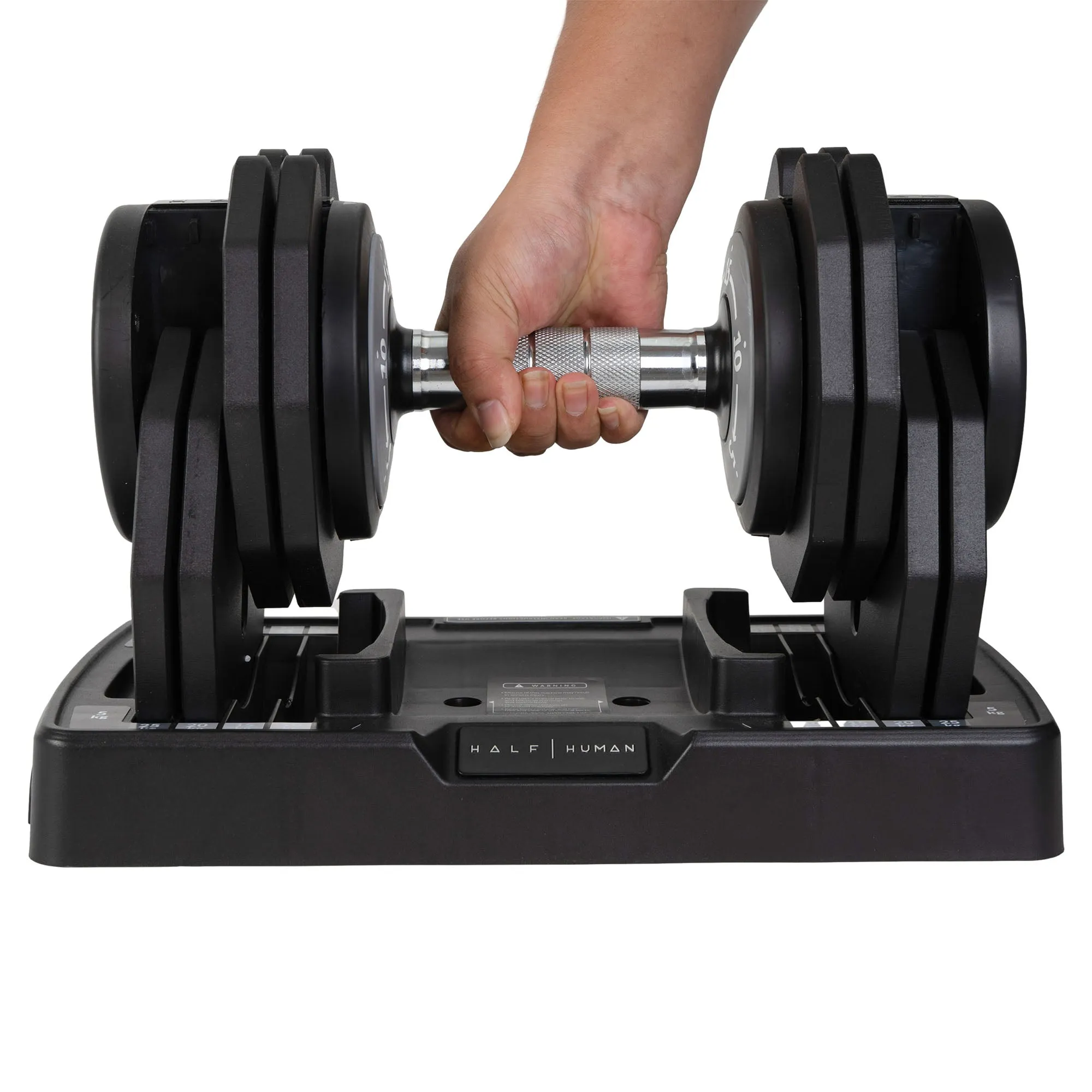 Half Human 25kg Adjustable Dumbbell Set