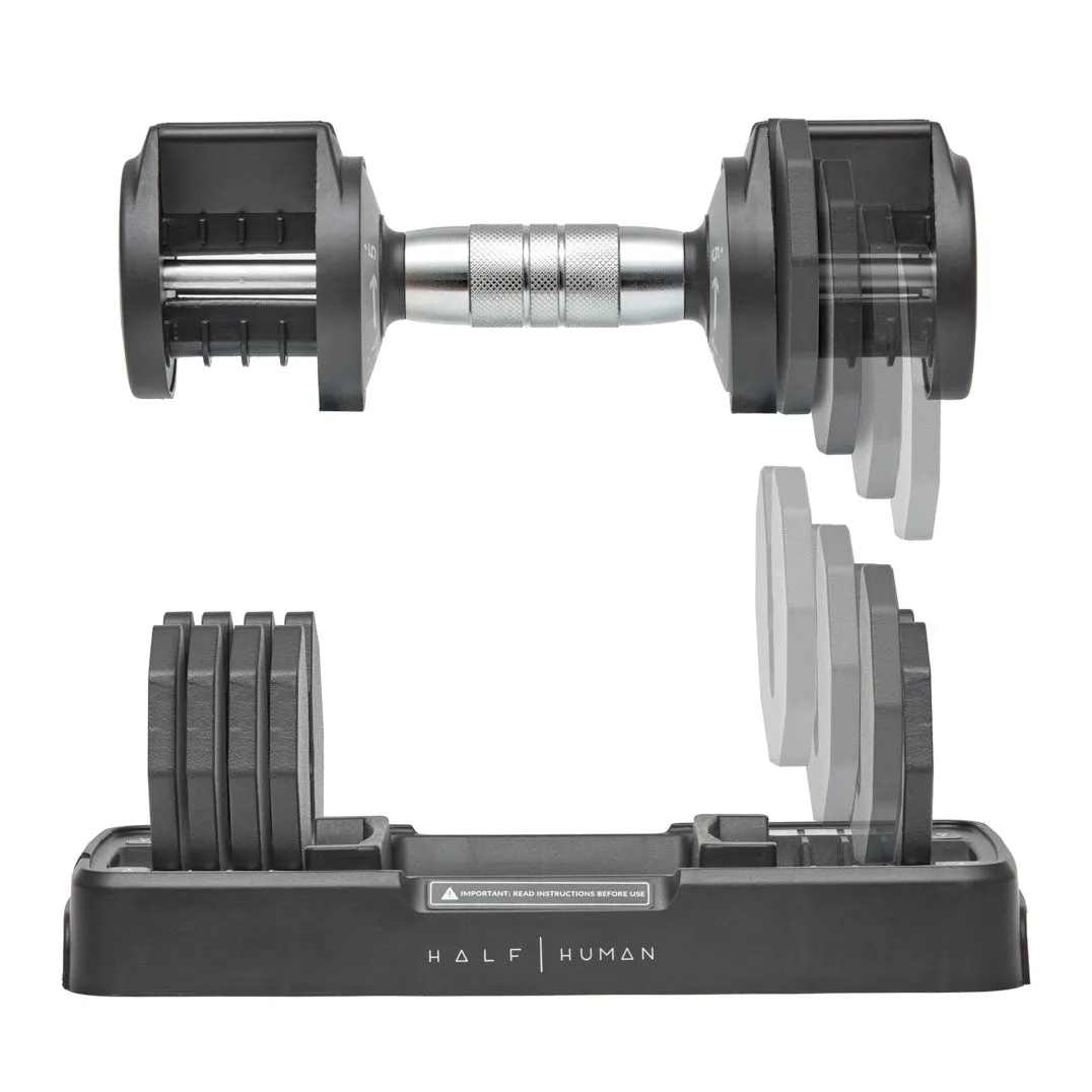 Half Human 5kg Adjustable Dumbbell Set