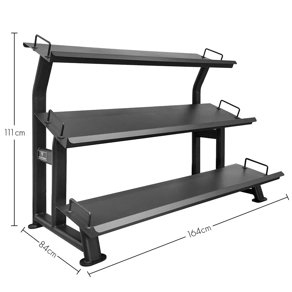 Hit Fitness Premium Dumbbell Rack | 3 Tier