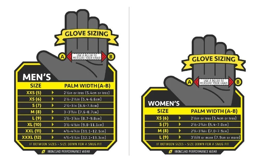 Ironclad Tuff Chix Work Gloves TCX