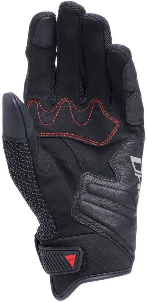 Motorcycle gloves Namib Dainese, black red