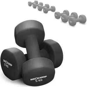 Neoprene Dumbbells for Bodybuilding and Fitness (Set of 2) | Several GLADIATORFIT scales