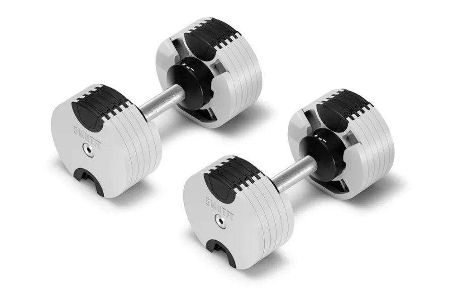 NÜOBELL 50lb Adjustable Dumbbells (Ash)