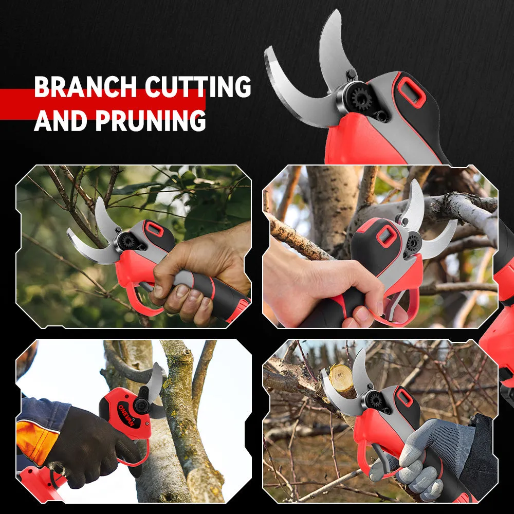 ONEVAN 50mm Brushless Electric Cordless Pruner | For Makita 18V Battery