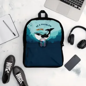 Orca "Be a Problem Money Can't Solve" Backpack