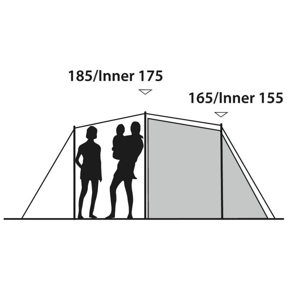 Outwell Tent Earth 5 - 5 Man Tunnel Tent