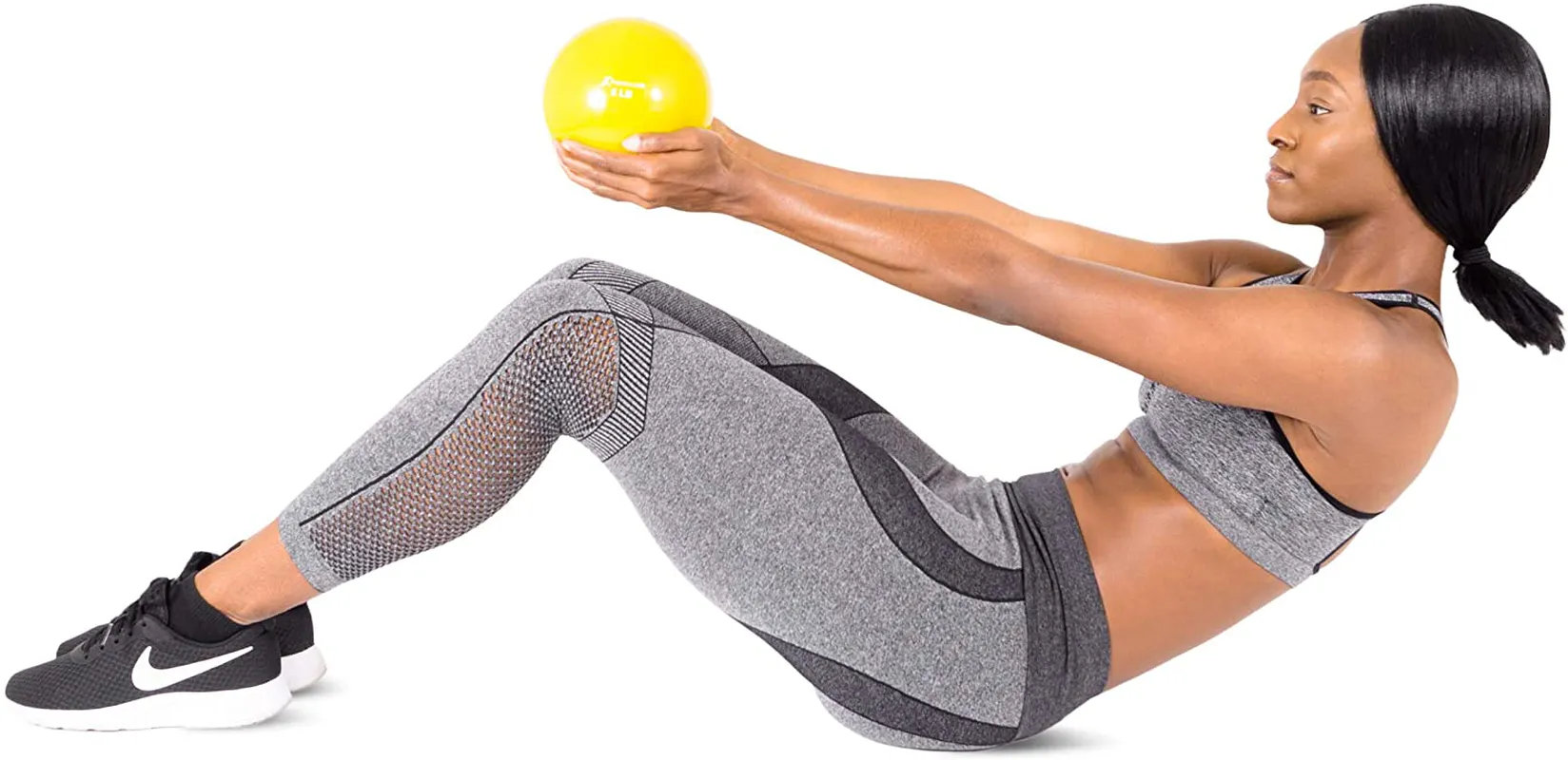 ProsourceFit Weighted Toning Exercise Balls for Pilates