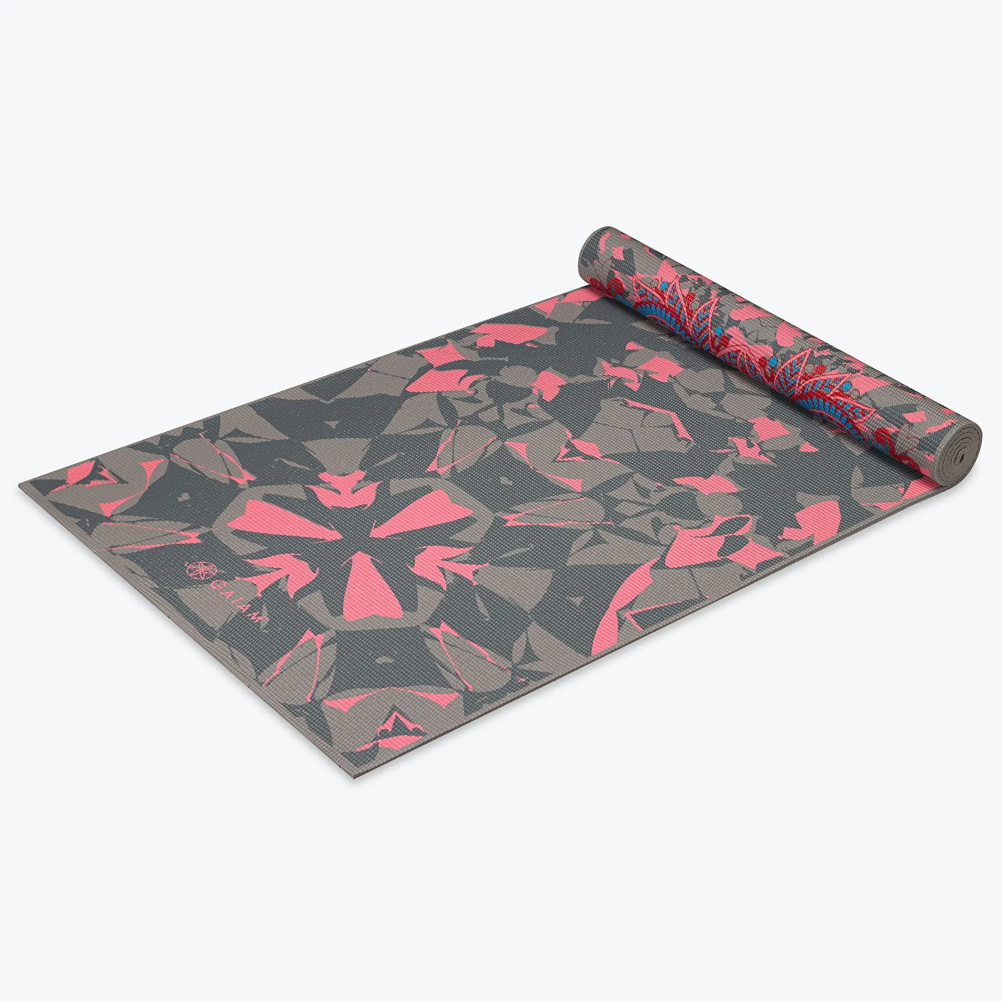 Reversible Guava Mirage Yoga Mat (6mm)