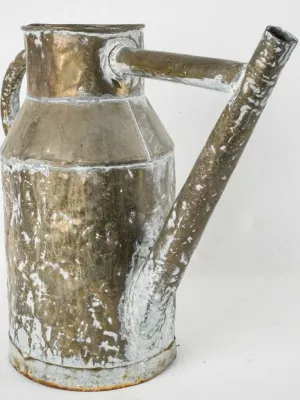 Rustic 19th century watering can from the Rhône Valley