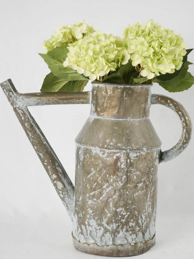 Rustic 19th century watering can from the Rhône Valley