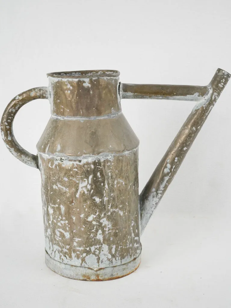 Rustic 19th century watering can from the Rhône Valley