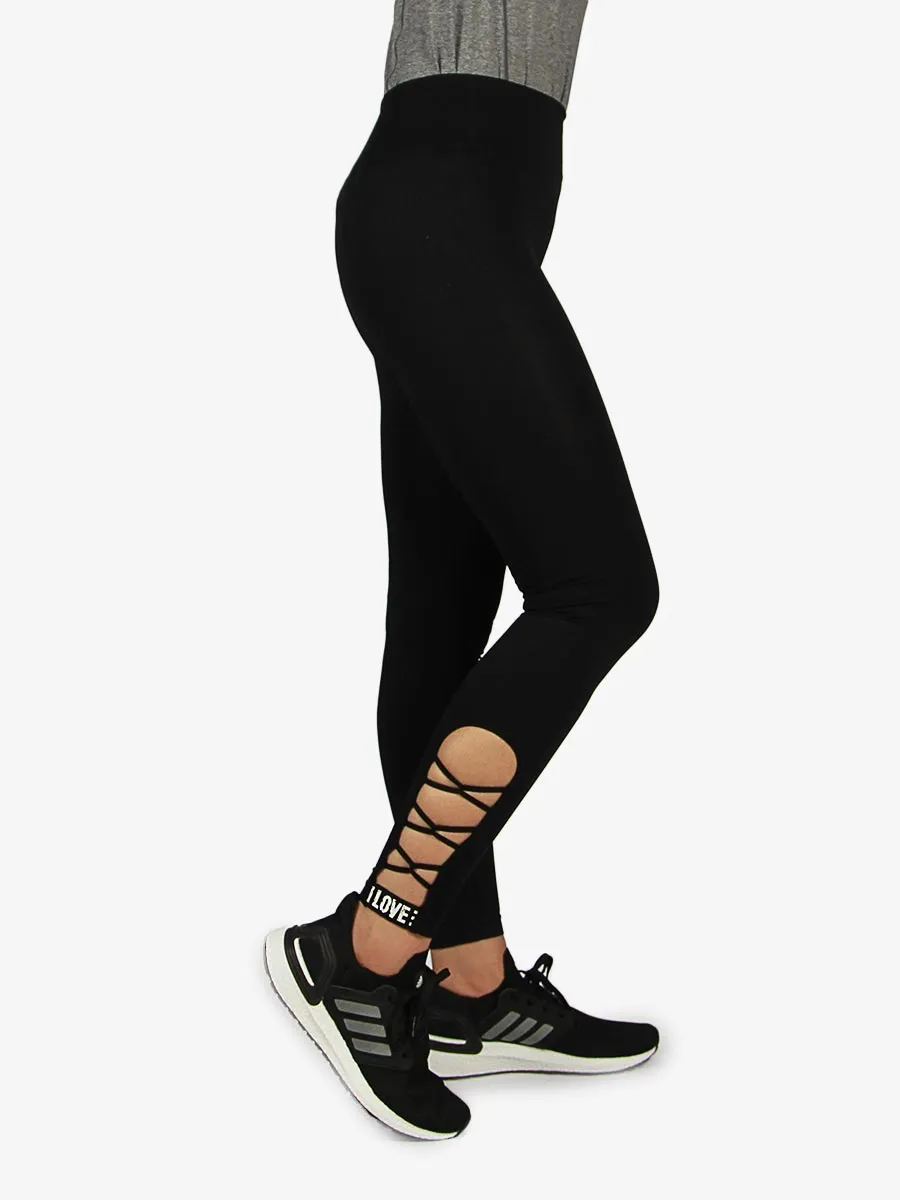 Signature Cross - Compression Tights - 15380 - Black