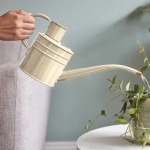 Smart Garden 1 Litre Ivory Home & Balcony Steel Watering Can