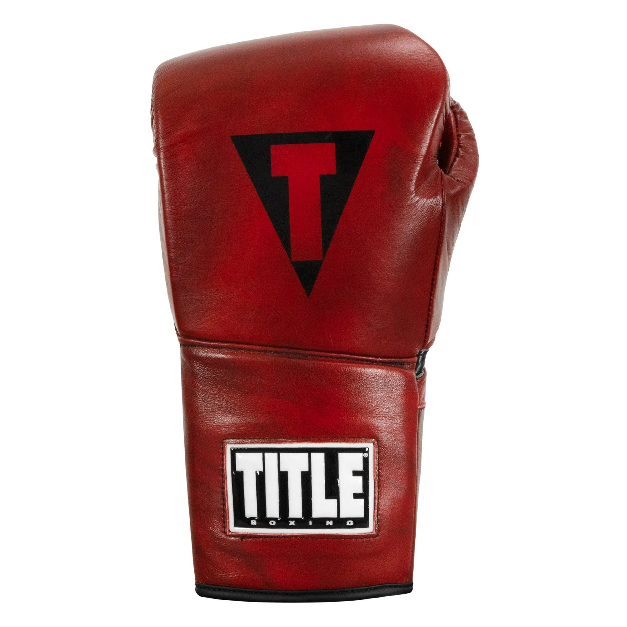 TITLE Boxing Blood Red Headgear and Sparring Gloves Bundle