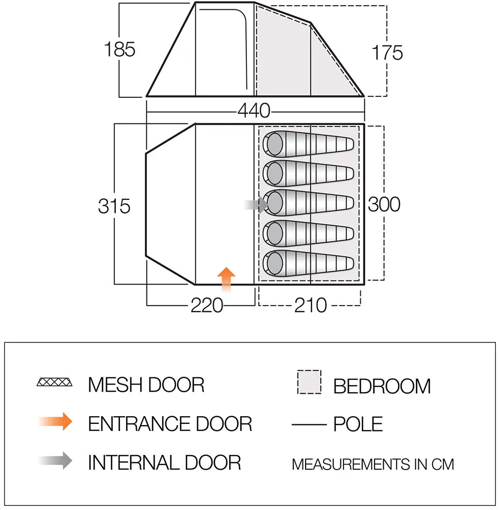 Vango Skye 500 Tent