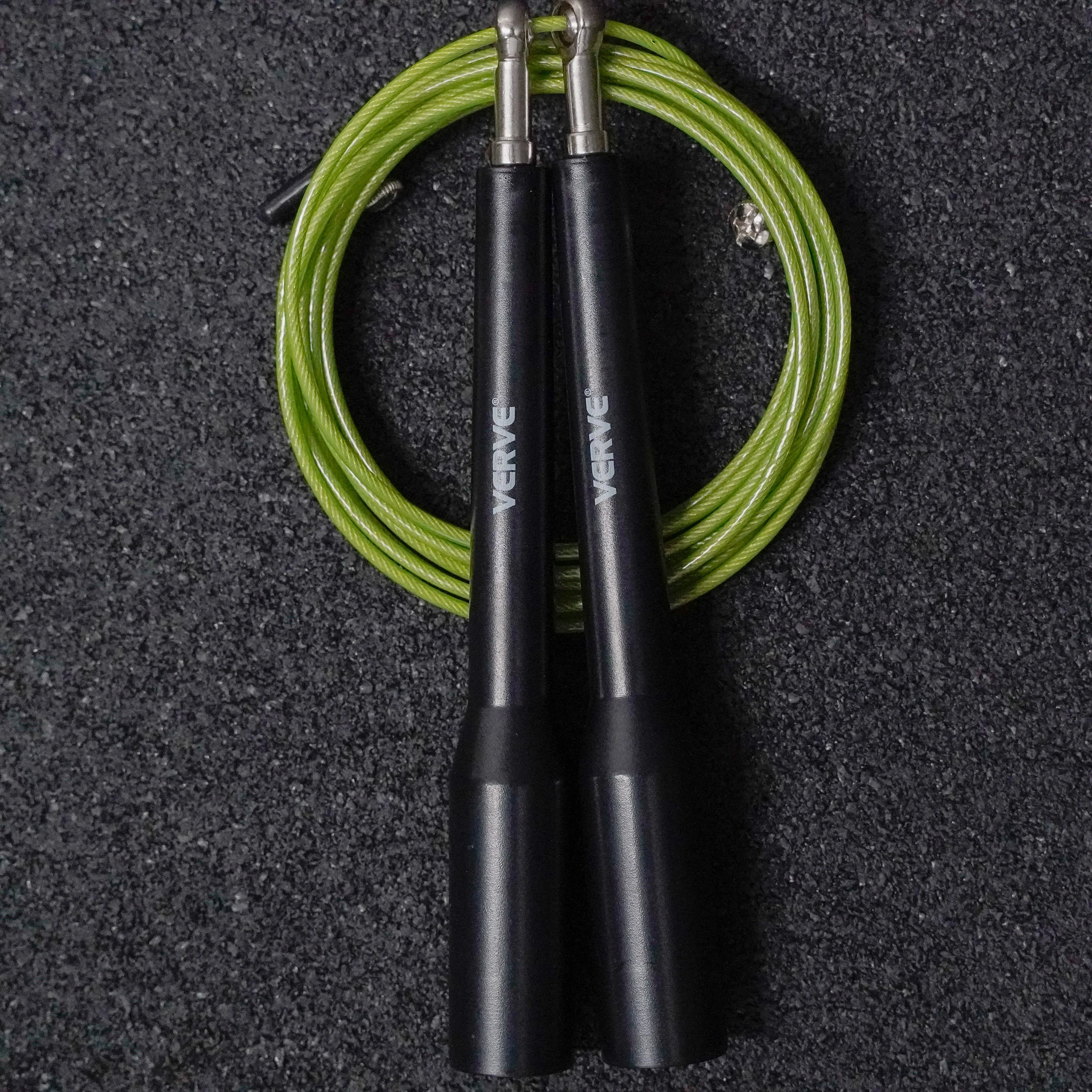 VERVE Jump Rope - Green Cable