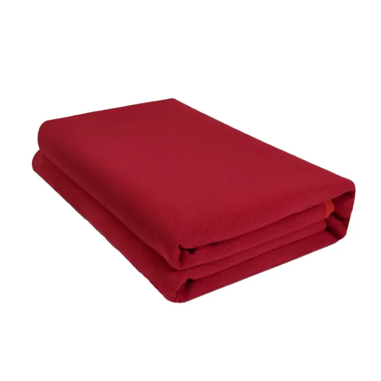 Yoga Blanket Meditation Auxiliary Blanket Yoga Supplies(Wine Red)