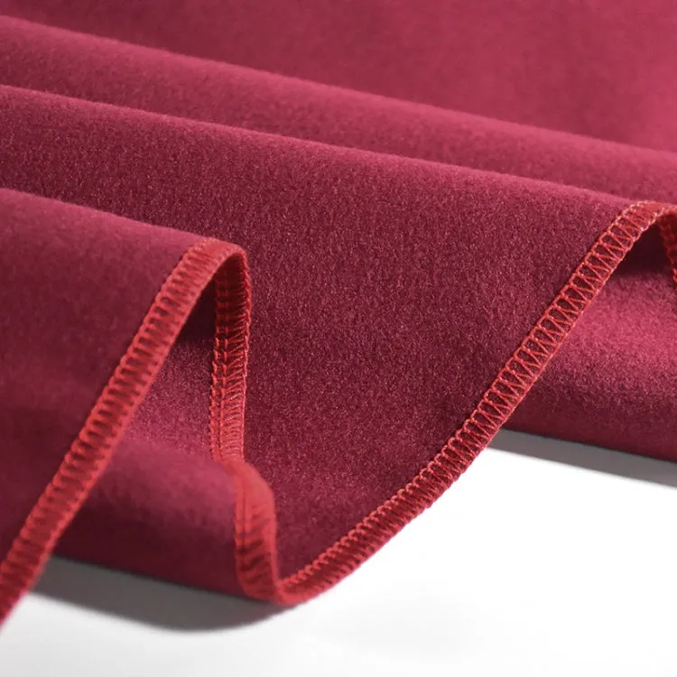 Yoga Blanket Meditation Auxiliary Blanket Yoga Supplies(Wine Red)