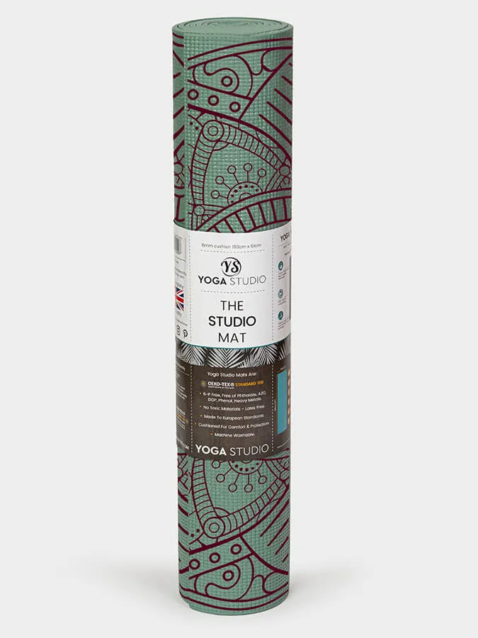 Yoga Studio Designed Sticky Yoga Mat 6mm